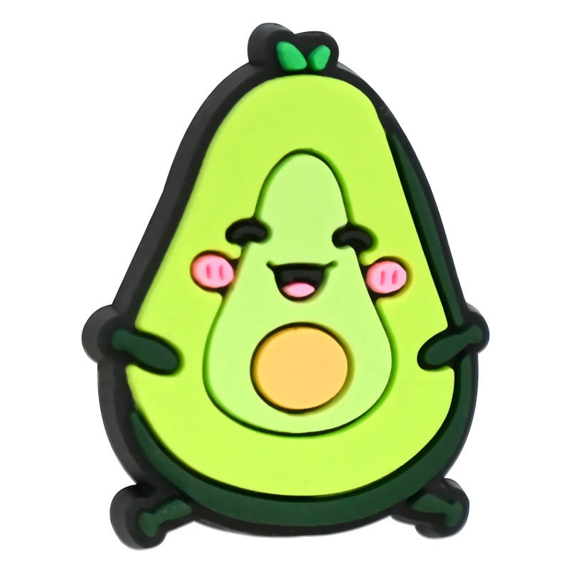 Wholesale Random 100pcs/pack  Cute Cartoon Fruit Series Handmade Beaded Accessories